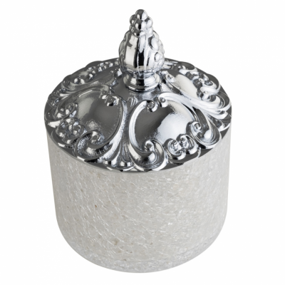 MIGLIORE Elisabetta 17022 косметическая банка высокая, 9 см, хром