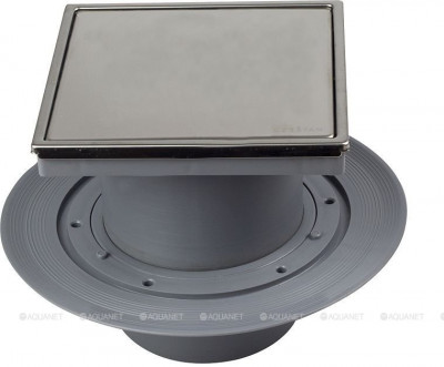 Трап для душа Pestan Confluo Standard 15х15 Plate Vertical 13702561  Полипропилен