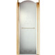 Душевая дверь Migliore Diadema 80 R 22714 профиль золото стекло прозрачное с декором  (22714)