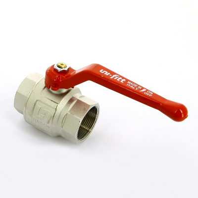 Кран шаровой ВВ ETALON рычаг Uni-Fitt 1"1/2 полнопроходной (110L6000)