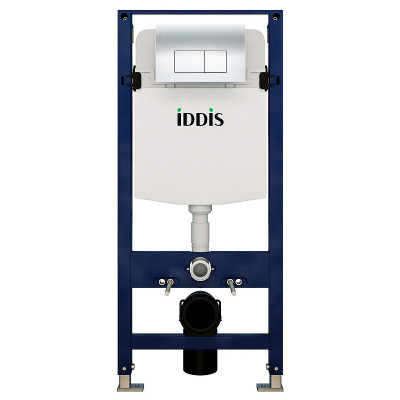 Инсталляция Iddis Optima Home OPH00GCi32K для унитаза с клавишей хром