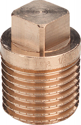 Заглушка Viega R 3/8, бронза, модель 3291 (281847)