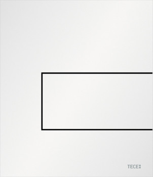 TECEsquare Металлическая панель смыва с картриджем для писсуара, цвет белый матовый (9242814)