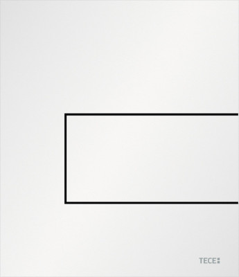 TECEsquare Металлическая панель смыва с картриджем для писсуара, цвет белый матовый (9242814)