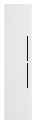 Шкаф-пенал подвесной Misty Ненси 350x300x1500 белый (П-Нен-05035-01)