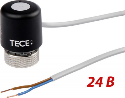 Электропривод термоклапана SLQ TECEfloor для коллектора теплого пола, 24 В (77490020)