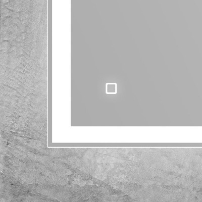 Зеркало с сенсорным выключателем и подогревом Belbagno spc-grt-800-800-led-tch-warm, 80 см