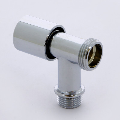 Вентиль угловой для стиральных машин хромированный ITAP 1/2"х3/4" (250 1/2')