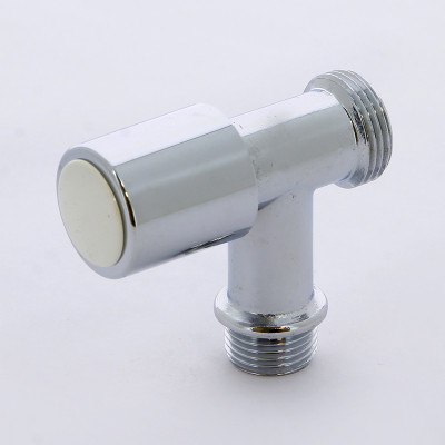 Вентиль угловой для стиральных машин хромированный ITAP 1/2"х3/4" (250 1/2')