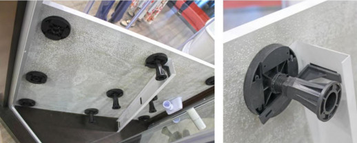 Поддон из искусственного мрамора CEZARES TRAY-AS-AH-140/90-30-W