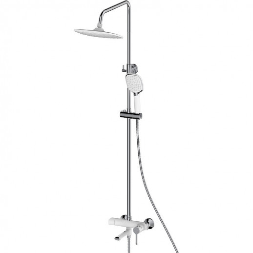 Душевая система Haiba HB24805-8 (латунь) белый, хром