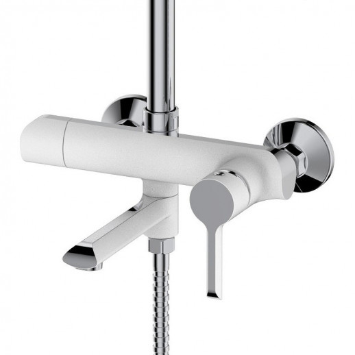 Душевая система Haiba HB24805-8 (латунь) белый, хром