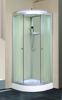 Душевая кабина Parly Frost F811 80х80х215см, сектор, хром