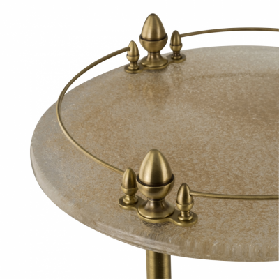 MIGLIORE Elisabetta 17015 столик на колесиках, бронза