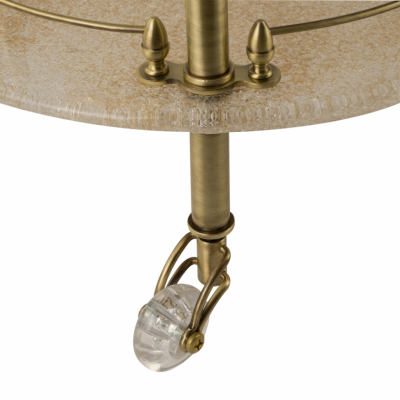 MIGLIORE Elisabetta 17015 столик на колесиках, бронза