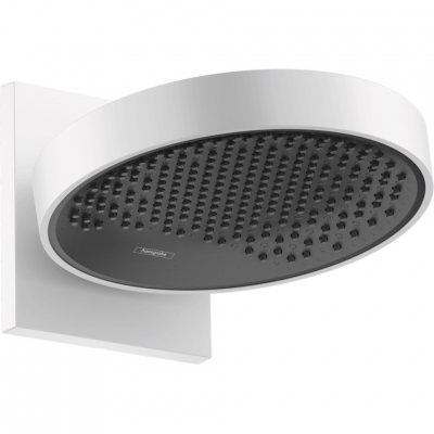 Верхний душ Hansgrohe Rainfinity EcoSmart 26227700 Ø 250 мм настенный (белый матовый)