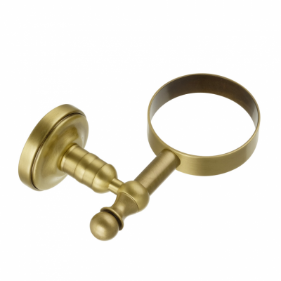 Дозатор жидкого мыла в настенном держателе MIGLIORE Mirella 17165, керамика/бронза