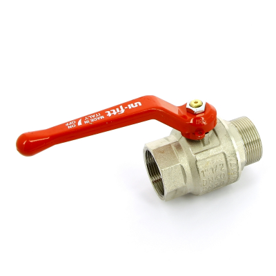Кран шаровой НВ ETALON рычаг Uni-Fitt 1"1/2 полнопроходной (111L6000)