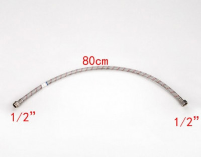 Гибкая подводка Frap EPDM/ПВХ Г1/2-Ш1/2-80 см (F98-8)