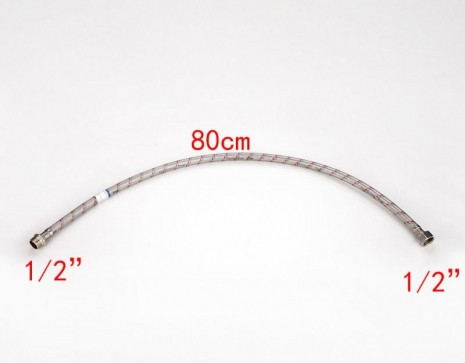 Гибкая подводка Frap EPDM/ПВХ Г1/2-Ш1/2-80 см (F98-8)