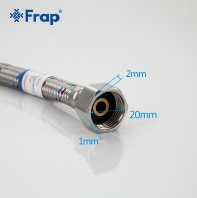 Гибкая подводка Frap EPDM/ПВХ Г1/2-Ш1/2-80 см (F98-8)