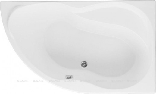 Акриловая ванна Aquanet Graciosa 150x90 R пристенная асимметричная (00203941)