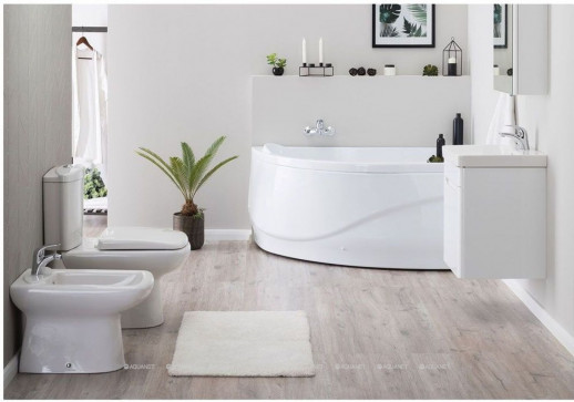 Акриловая ванна Aquanet Graciosa 150x90 R пристенная асимметричная (00203941)