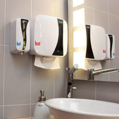 Сенсорный дозатор 0,45 л для мыла и антисептиков Saraya Sanilavo UD-450 (73715)