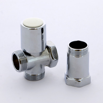 Вентиль проходной с удлинителем для стиральных машин хромированный ITAP 3/4"х3/4"х3/4" (230 3/4')