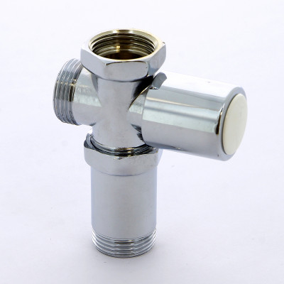 Вентиль проходной с удлинителем для стиральных машин хромированный ITAP 3/4"х3/4"х3/4" (230 3/4')