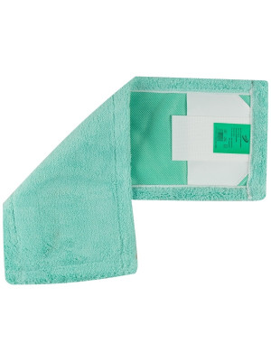 Моп для швабры NV 40 см, микрофибра, зеленый MF-M-40-G/C