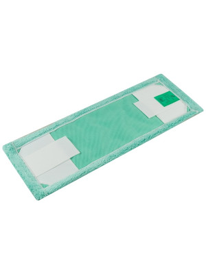 Моп для швабры NV 40 см, микрофибра, зеленый MF-M-40-G/C