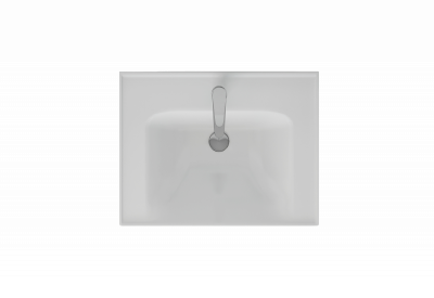 Мебельный умывальник Dreja ГРЕЙС 60 см, белая керамика