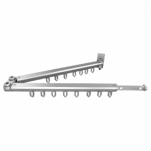 GFmark 3036 сушилка для белья настенная телескопическая, алюминий