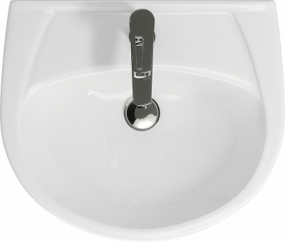Раковина Cersanit Erica 55 S-UM-ERI55/1-w белая полукруглая