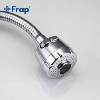 Смеситель Frap для кухни с гибким изливом однорычажный хром (F43701-B)