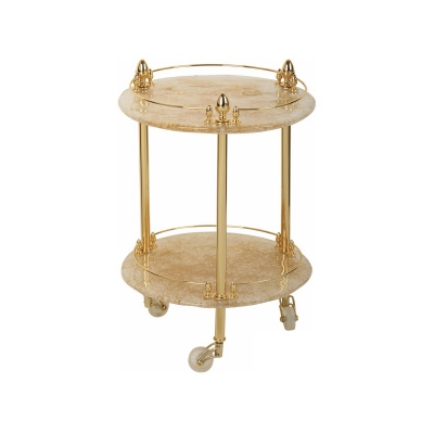 MIGLIORE Elisabetta 17082 столик на колесиках, золото