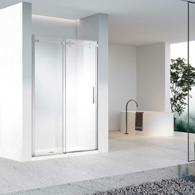 Душевая дверь Vincea Como-N 130 VDS-4CN130CL пр-ль хром стекло прозрачное