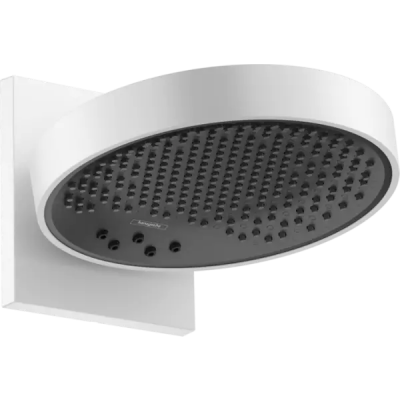 Верхний душ Hansgrohe Rainfinity 26232700 Ø 250 мм настенный (белый матовый)