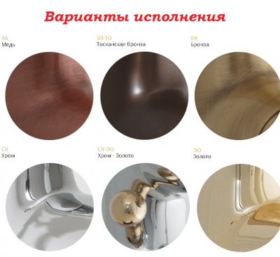 Ёршик напольный MIGLIORE Mirella 17318, золото