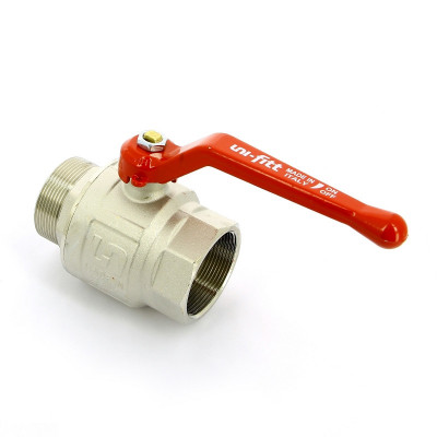 Кран шаровой НВ ETALON рычаг Uni-Fitt 2" полнопроходной (111L7000)
