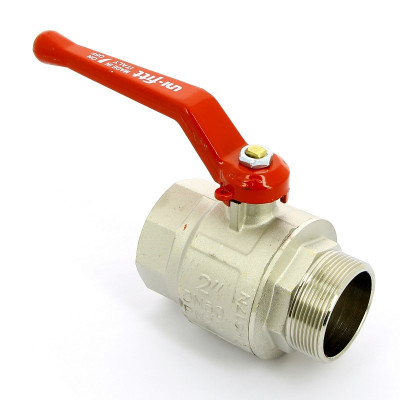 Кран шаровой НВ ETALON рычаг Uni-Fitt 2" полнопроходной (111L7000)