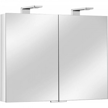 Зеркальный шкаф для ванной Keuco Royal Universe 80 12703171301 с подсветкой серебристый