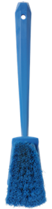 Щётка с длинной ручкой, мягкая, синяя, 415 мм, мягкий ворс, синий цвет