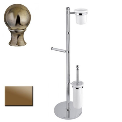 Стойка напольная Cezares Olimp WCS-03/24-M цвет золото, ручки металл