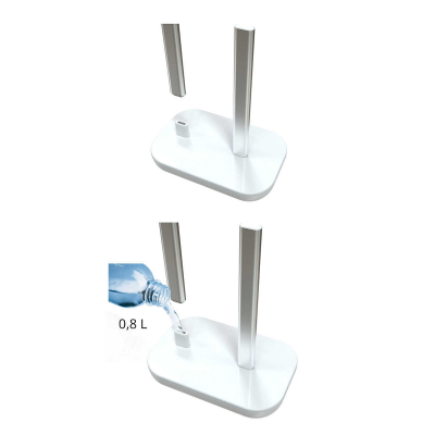 Стойка для туалетной бумаги Primanova SUI M-E75-01 напольная белая