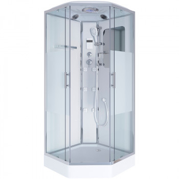Душевая кабина Niagara Ultra 90x90 NG-306-01 с гидромассажем форма призма