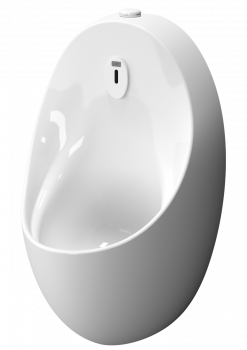 Писсуар Vitra Arkitekt 5999B003-5556 сенсорный, белый, с питанием от сети