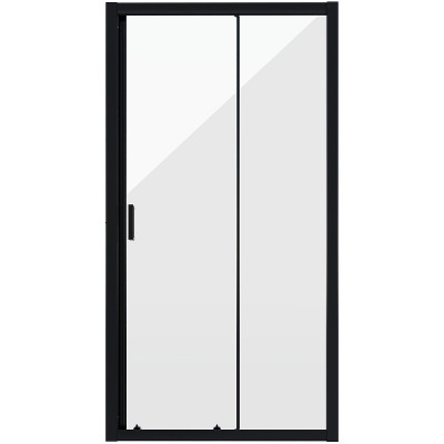 Душевая дверь Niagara Nova 130 NG-82-13AB пр-ль черный стекло прозрачное