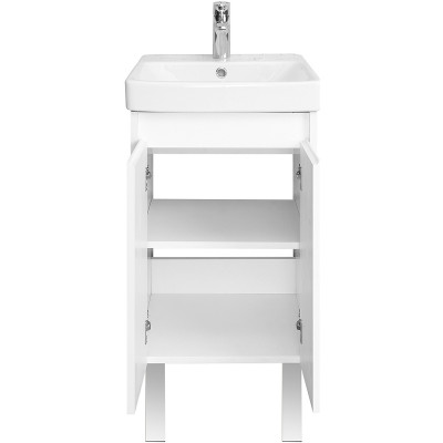 Тумба с раковиной Aquaton Сканди Doors 45 1A2787K0SD010 белая